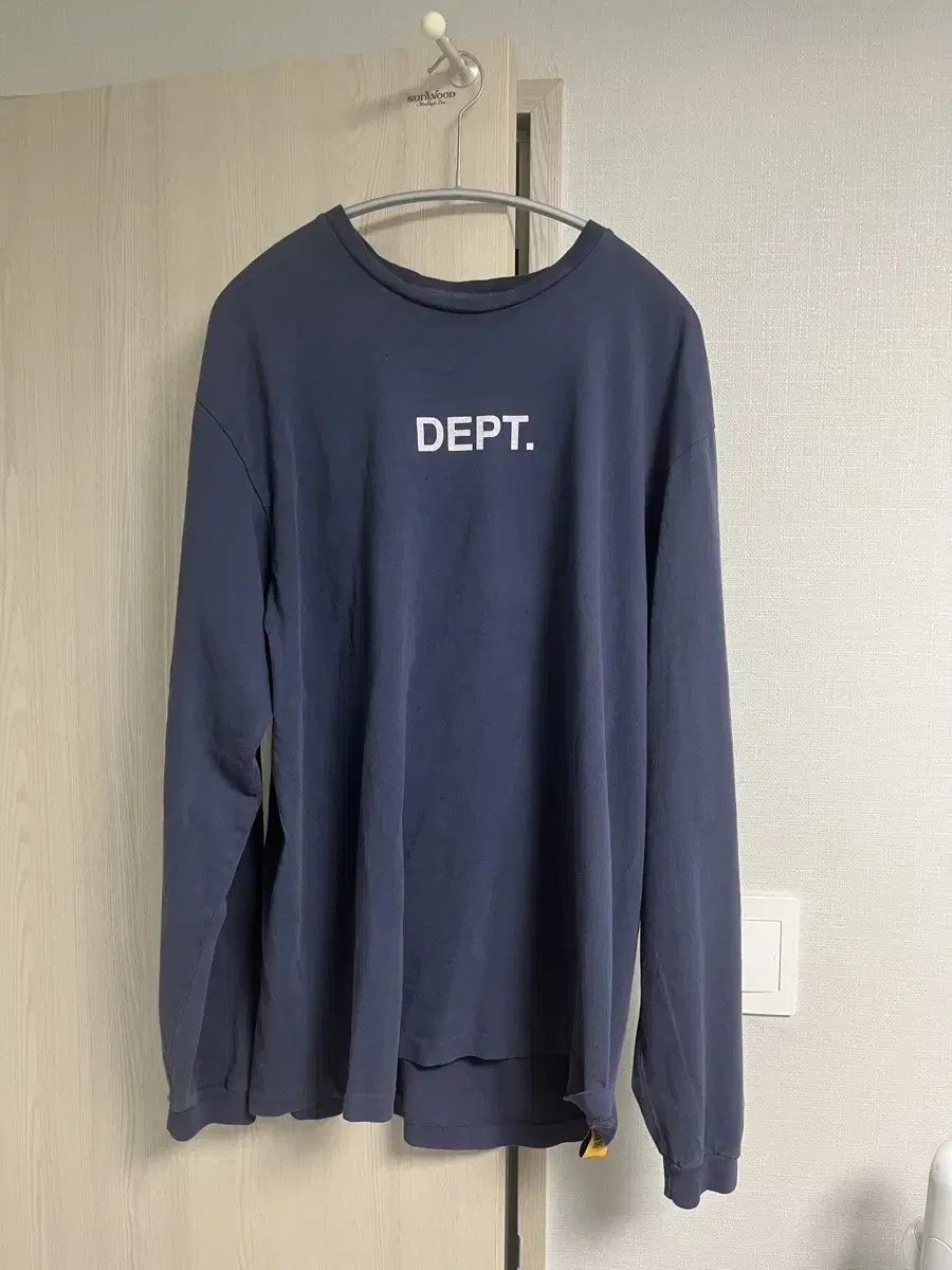 갤러리디파트먼트 GALLERY DEPT L/S TEE, NAVY